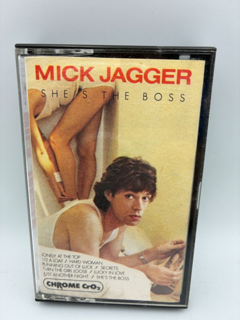 Mick Jagger Shes The Boss 1985 Cassette Album Chrome Tape CBS Rock